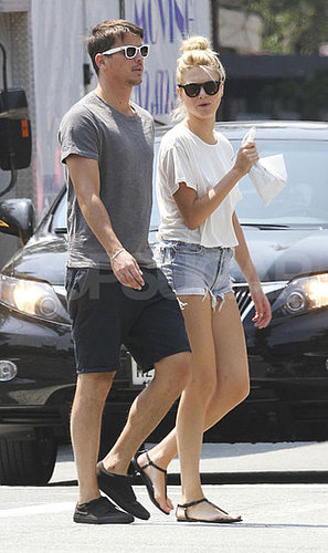 Josh Hartnett and Sophia Lie wore cutoff shorts.
Josh Hartnett and Sophia Lie wore cutoff shorts.
