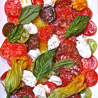 Heirloom Tomato and Burrata Salad Recipe
