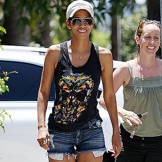 Pictures of Halle Berry and Nahla Aubry in LA