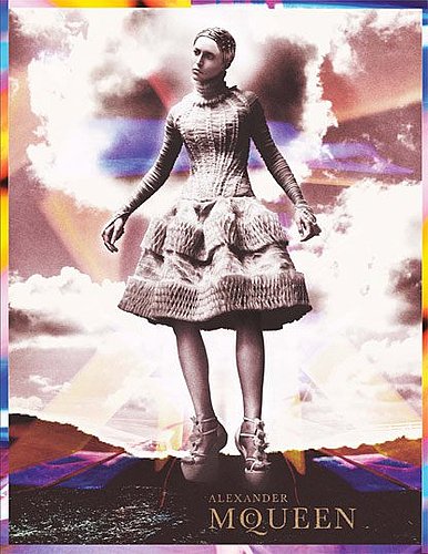 Alexander McQueen Fall 2011 Ad Campaign — Raquel Zimmermann