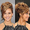 See Jessica Alba's Beehive Updo