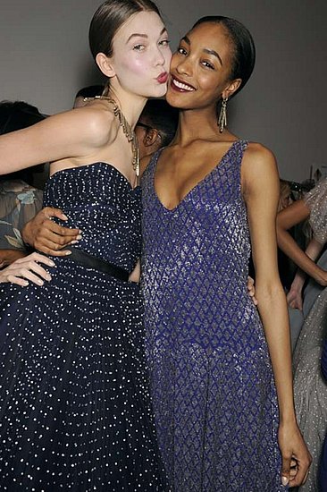 Karlie Kloss and Jourdan Dunn