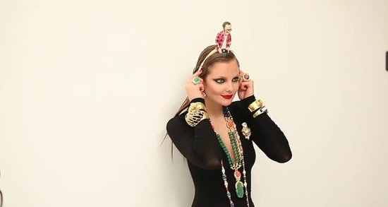 Carine Roitfeld-Styled David Webb Fall 2011 Ad Campaign [Video]
