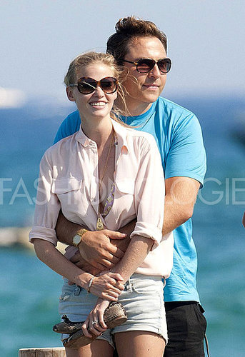 Lara Stone and Her Husband David Walliams Snapped on Vacation in Saint Tropez Lara Stone and Her Husband David Walliams Snapped on Vacation in Saint Tropez