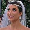 Kim Kardashian's Wedding Hair, Veil, and Headpiece