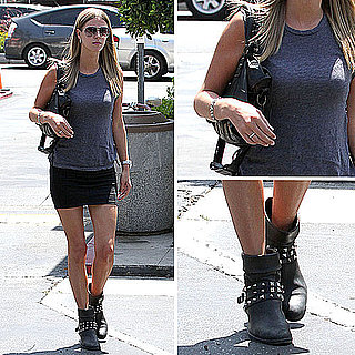 Nicky Hilton Miniskirt Street Style