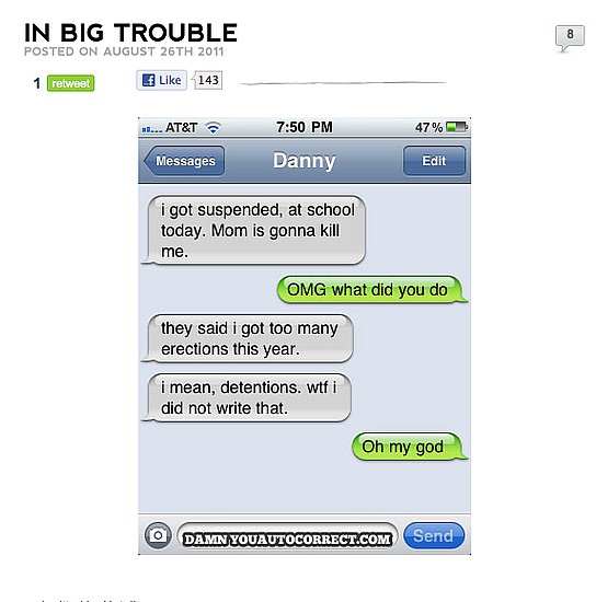 damn you autocorrect