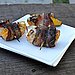 Bacon-Wrapped Shrimp and Nectarines