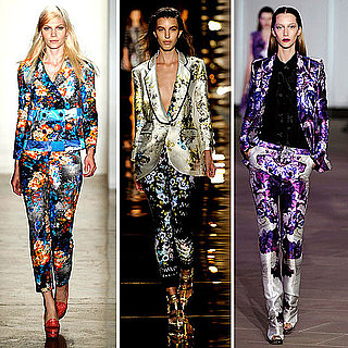 Printed Suits Trend at 2012 New York Fashion Week
