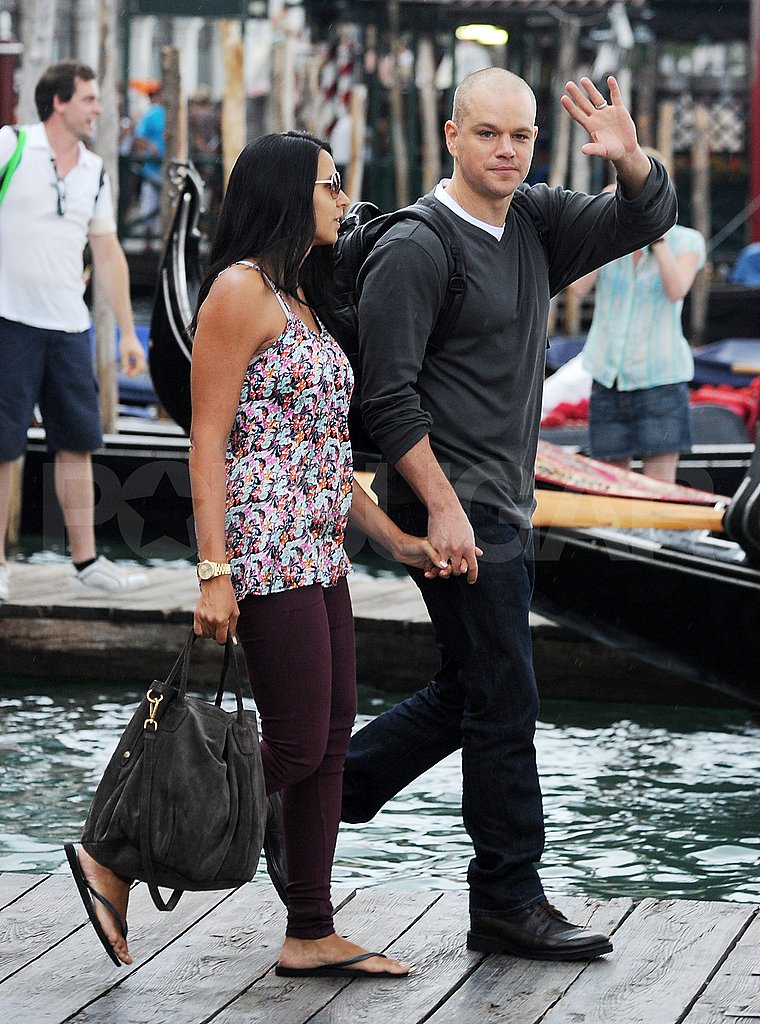 Matt and Luciana Say Ciao to the Venice Film Festival Matt and Luciana Say Ciao to the Venice Film Festival