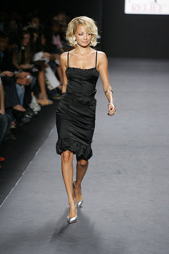 Nicole Richie strutted her stuff during the Fashion For Relief charity runway event at Bryant Park in February 2006.
Nicole Richie strutted her stuff during the Fashion For Relief charity runway event at Bryant Park in February 2006.