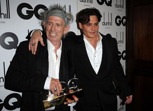 Johnny Depp Pictures at 2011 GQ Men of the Year Awards