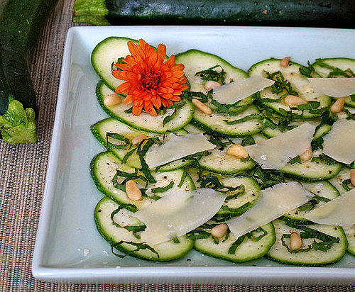 Zucchini Carpaccio Zucchini Carpaccio