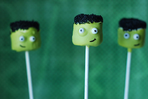 Frankenstein Cake Pops Frankenstein Cake Pops