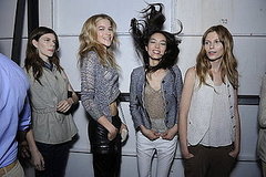 Spring 2012 Backstage Pictures: Rodarte, Narciso Rodriguez, Oscar de la Renta, Sophie Theallet, Theyskens' Theory