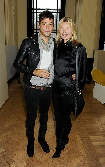 Kate Moss and Jamie Hince after James Small's show.
Kate Moss and Jamie Hince after James Small's show.