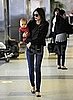 Miranda Kerr Pictures at LAX With Flynn Bloom
