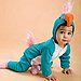Turquoise Parrot Baby Costume