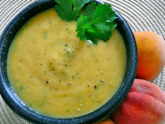 Peach Cucumber Gazpacho Peach Cucumber Gazpacho