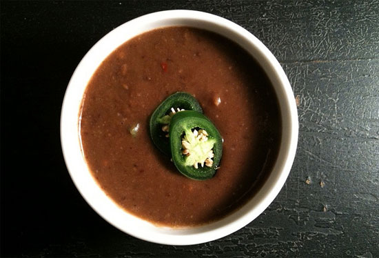 Low-Calorie Black Bean Soup Low-Calorie Black Bean Soup