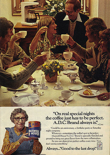 Let's all toast our coffee cups to the pearl necklace your husband awkwardly gave you at this dinner party!
Let's all toast our coffee cups to the pearl necklace your husband awkwardly gave you at this dinner party!