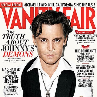 Johnny Depp on the Oct. 2011 Cover of Vanity Fair