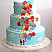 Come Fly With Me Balloon Cake