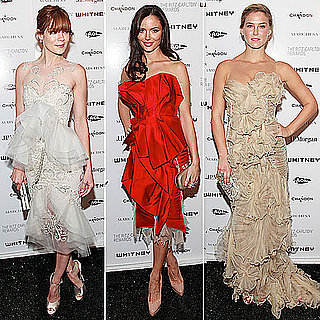 Bar Refaeli, Michelle Monaghan, and Georgina Chapman at Whitney Gala