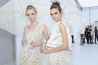 Spring 2012 Backstage Pictures: Alexander McQueen, Louis Vuitton, YSL, Stella McCartney, Giambattista Valli, Chloe, Valentino