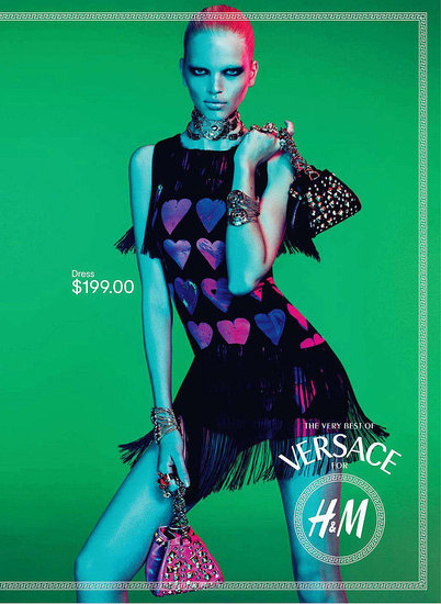 Versace for H&M Ad Campaign [Pictures]