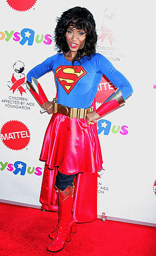Supergirl
Keep it simple like Jada Pinkett Smith's Supergirl costume.
Supergirl
Keep it simple like Jada Pinkett Smith's Supergirl costume.