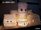 Easy Halloween Mummy Lights