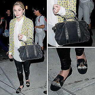 Elizabeth Olsen Wearing Asos Blazer
