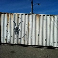 AllSaints Treasure Island Music Festival Pop-Up Container AllSaints Treasure Island Music Festival Pop-Up Container