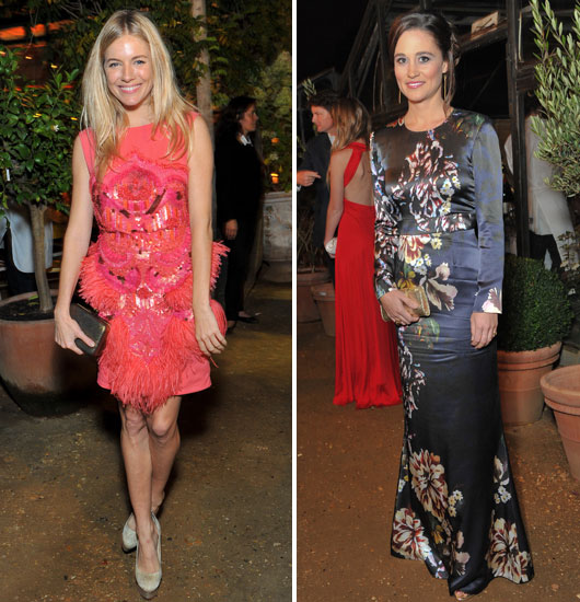Sienna Miller and Pippa Middleton Get Glamorous For Charity Sienna Miller and Pippa Middleton Get Glamorous For Charity