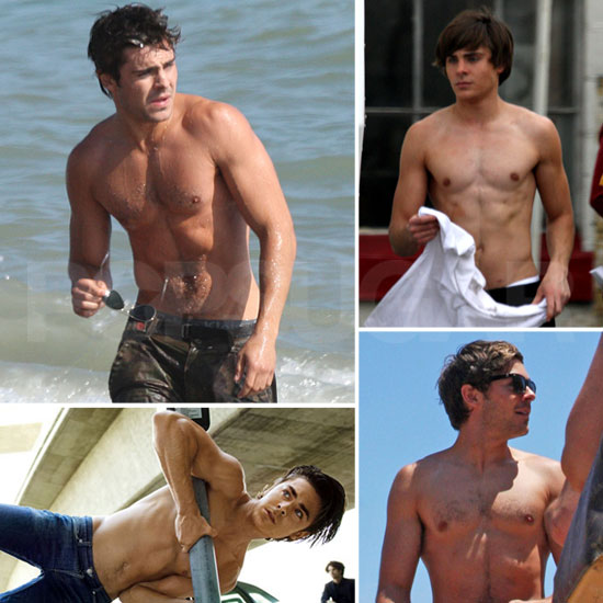 Zac Efron Shirtless Pictures