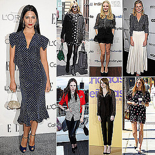 Pictures of Celebrities wearing Polkadots: See How Kirsten Dunst, Emma Stone, Coco Rocha and more Work the Trend!