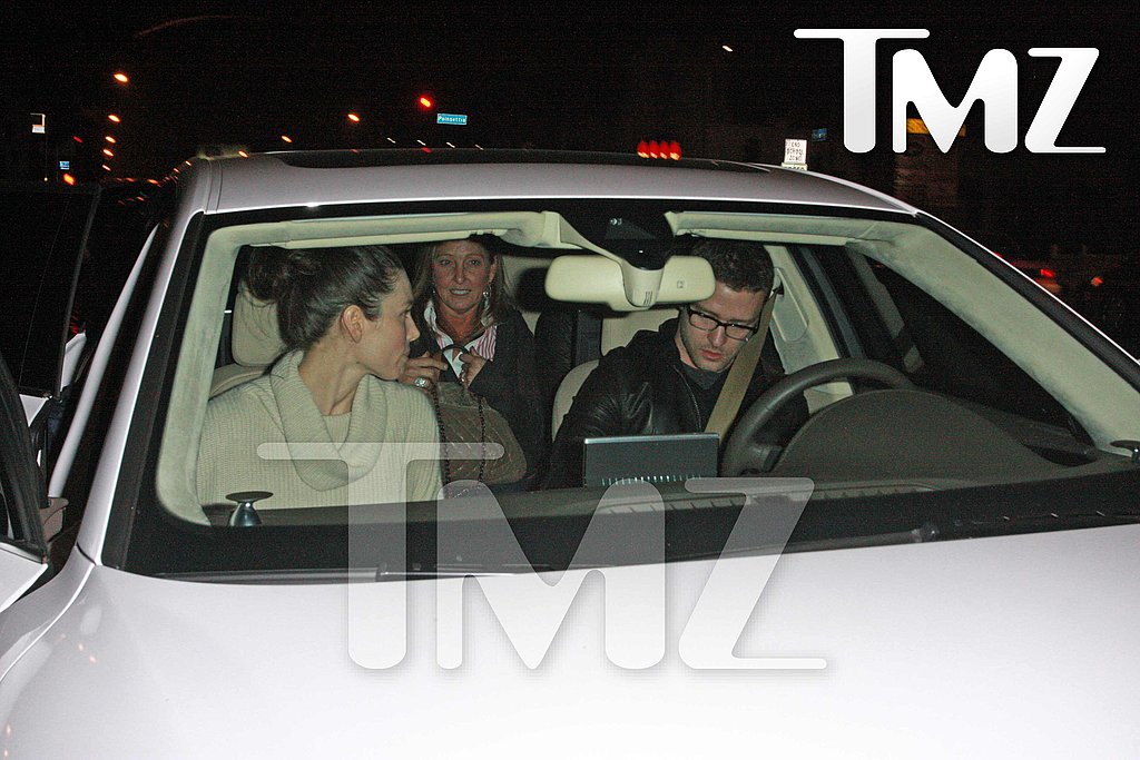 Justin Timberlake and Jessica Biel have dinner with his parents at Angelini Osteria in LA. Justin Timberlake and Jessica Biel have dinner with his parents at Angelini Osteria in LA.