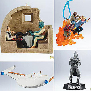 Star Wars and Star Trek Ornaments