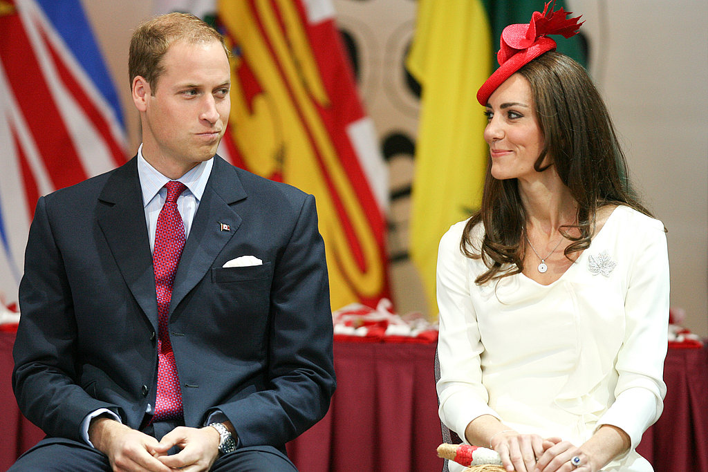 William and Kate exchanged a playful knowing glance as they celebrated Canada Day during their North American royal visit in 2011.
William and Kate exchanged a playful knowing glance as they celebrated Canada Day during their North American royal visit in 2011.