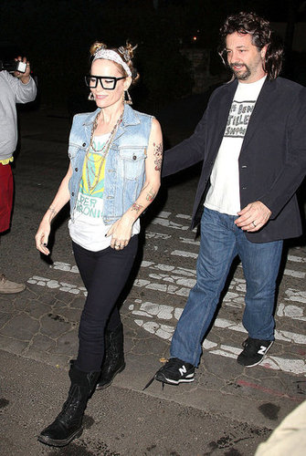 Judd Apatow and wife Leslie Mann headed out in costume in 2011.
Judd Apatow and wife Leslie Mann headed out in costume in 2011.