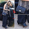 Jessica Alba Wearing a Fur Vest November 1, 2011