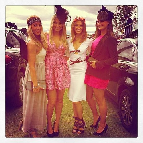 Celebrity Twitter Pictures From the 2011 Melbourne Cup