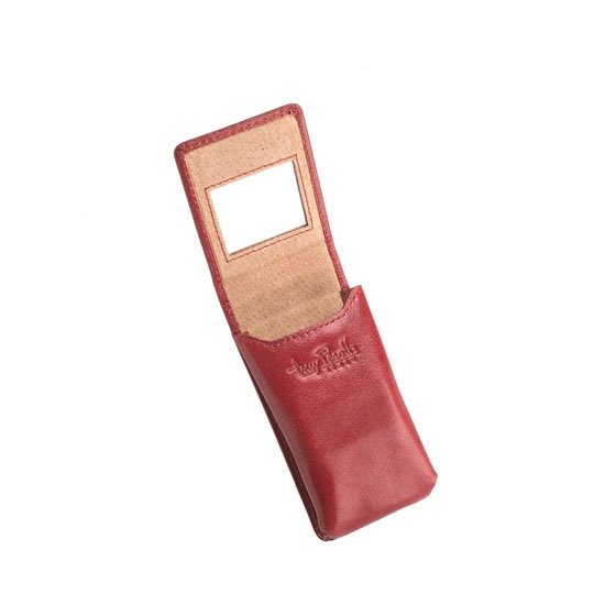 If the previous case is a tad too delicate for your loved one's liking, Tony Perotti Ultimo leather double lipstick case ($37), which has a more modern edge, is the way to go. It can be personalized (up to 10 characters) and comes in dapper shades of black, brown, cognac, burgundy, or red.
If the previous case is a tad too delicate for your loved one's liking, Tony Perotti Ultimo leather double lipstick case ($37), which has a more modern edge, is the way to go. It can be personalized (up to 10 characters) and comes in dapper shades of black, brown, cognac, burgundy, or red.