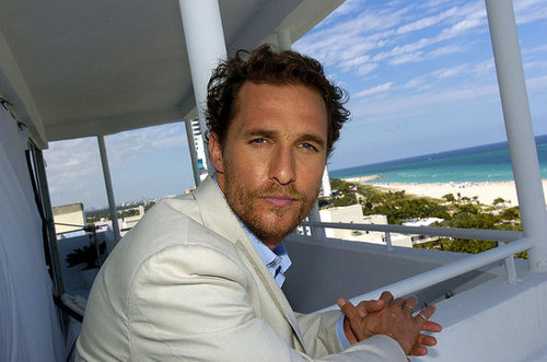 Matthew McConaughey looked sexy and scruffy in Miami while promoting Sahara in April 2005.
Matthew McConaughey looked sexy and scruffy in Miami while promoting Sahara in April 2005.