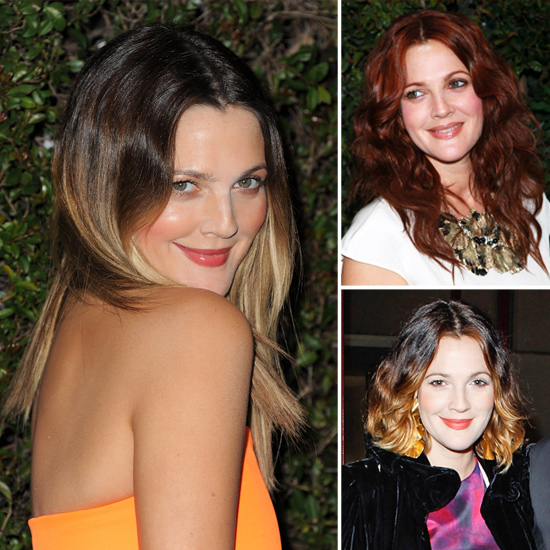 Which Hair Colour Do You Prefer on Drew Barrymore?