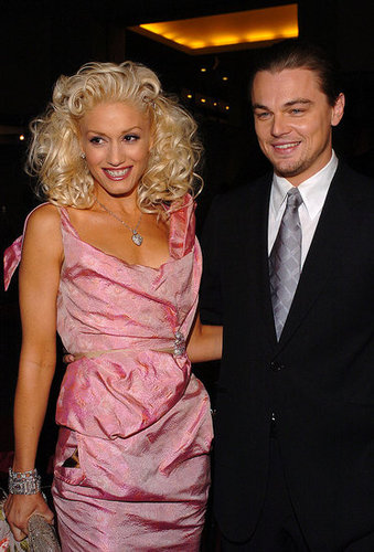 Leonardo DiCaprio and his The Aviator costar Gwen Stefani were all smiles at the movie's premiere in December 2004.
Leonardo DiCaprio and his The Aviator costar Gwen Stefani were all smiles at the movie's premiere in December 2004.