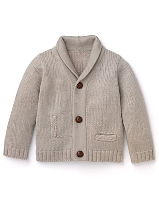 Infant Boys' Shawl Cardigan Sweater ($45)