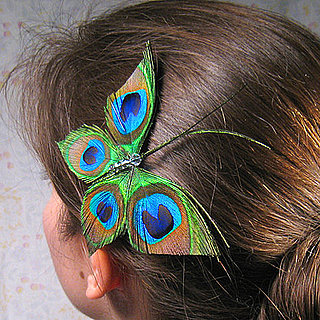 Peacock Hair Accessory From Etsy