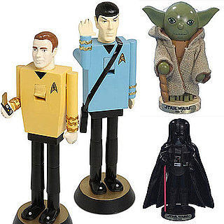 Star Trek and Star Wars Nutcrackers